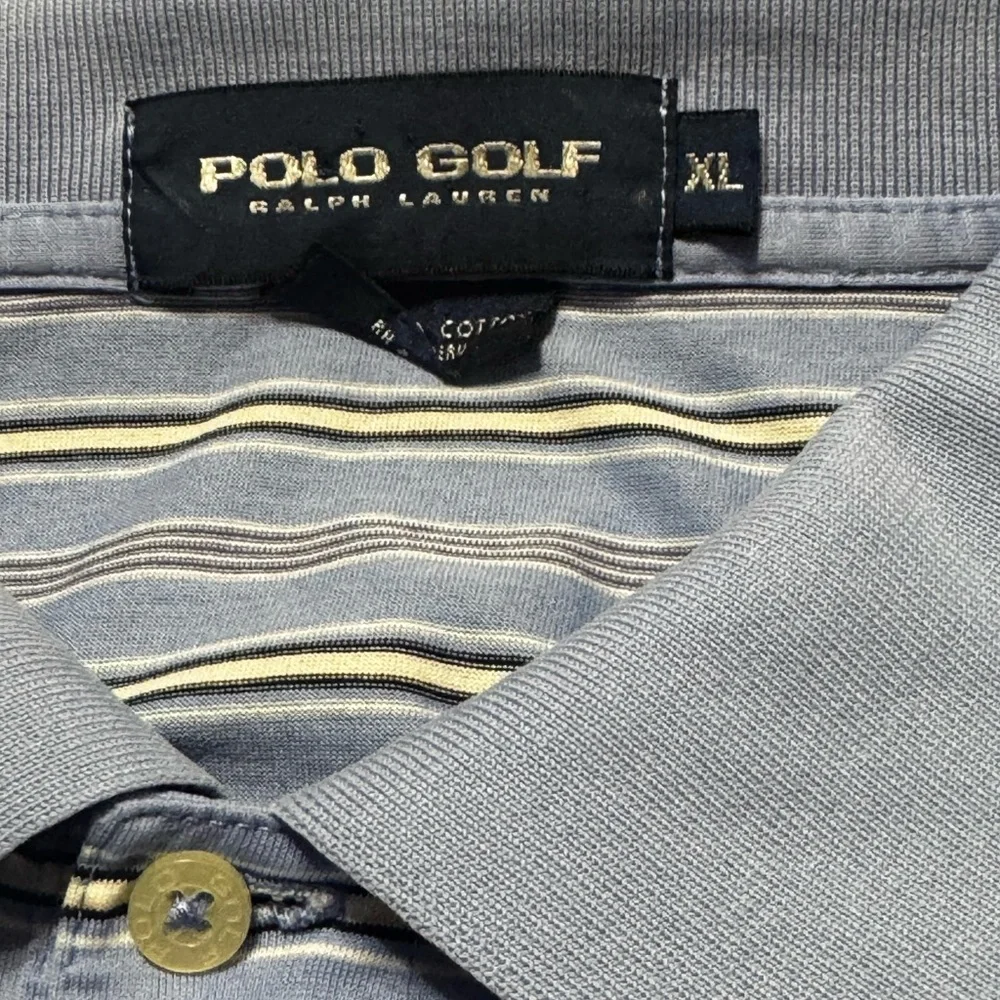 Ralph Lauren Blue‎ Polo Shirt Classic Design golf